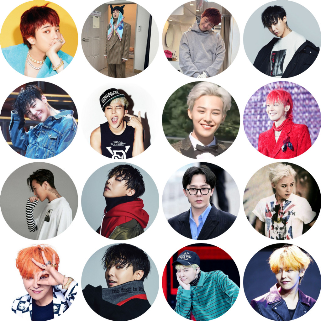 HUY HIỆU CÀI ÁO | Bigbang G Dragon Kwon Ji Yong Button Badge - Pin 58mm
