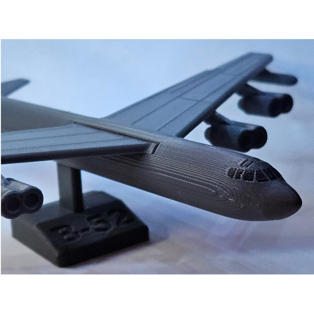 Mô hình máy bay ném bom B52 tỉ lệ 1:48 | Pháo đài bay chiến lược, bộ kit lắp ráp in 3D