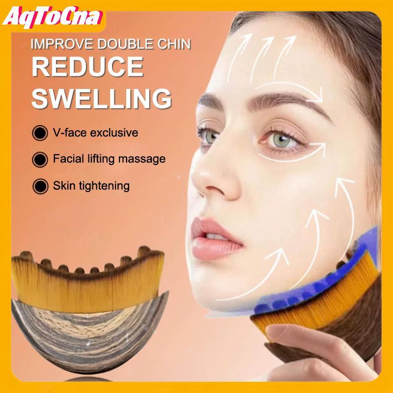 AqToCna Lymphatic Contour Face Brush Dry Brushing Chin Sculpting Lymphatic Thoát Nước Máy Mát Xa Cho