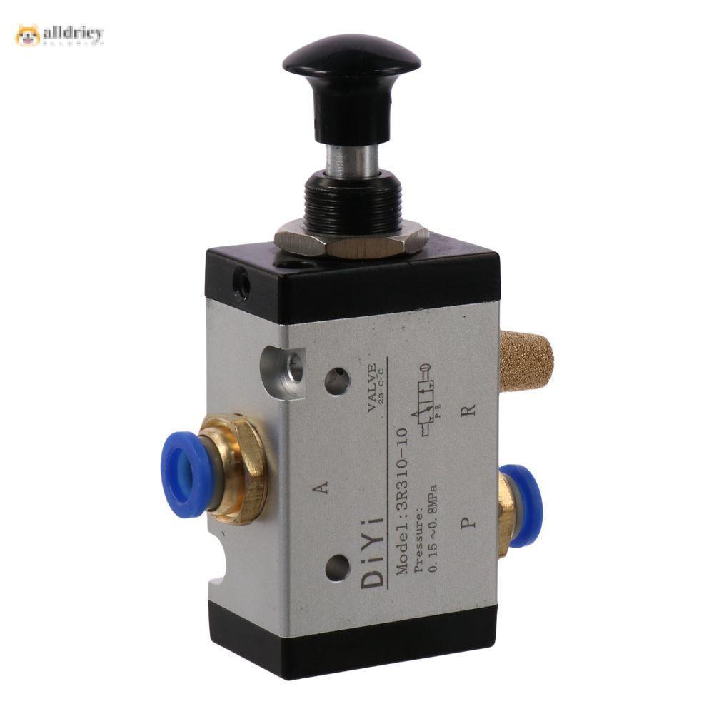 INTOONE 3R210-08, Van điện từ khí nén 3 chiều, Van công tắc không khí Điều khiển bằng tay Air Hand 1