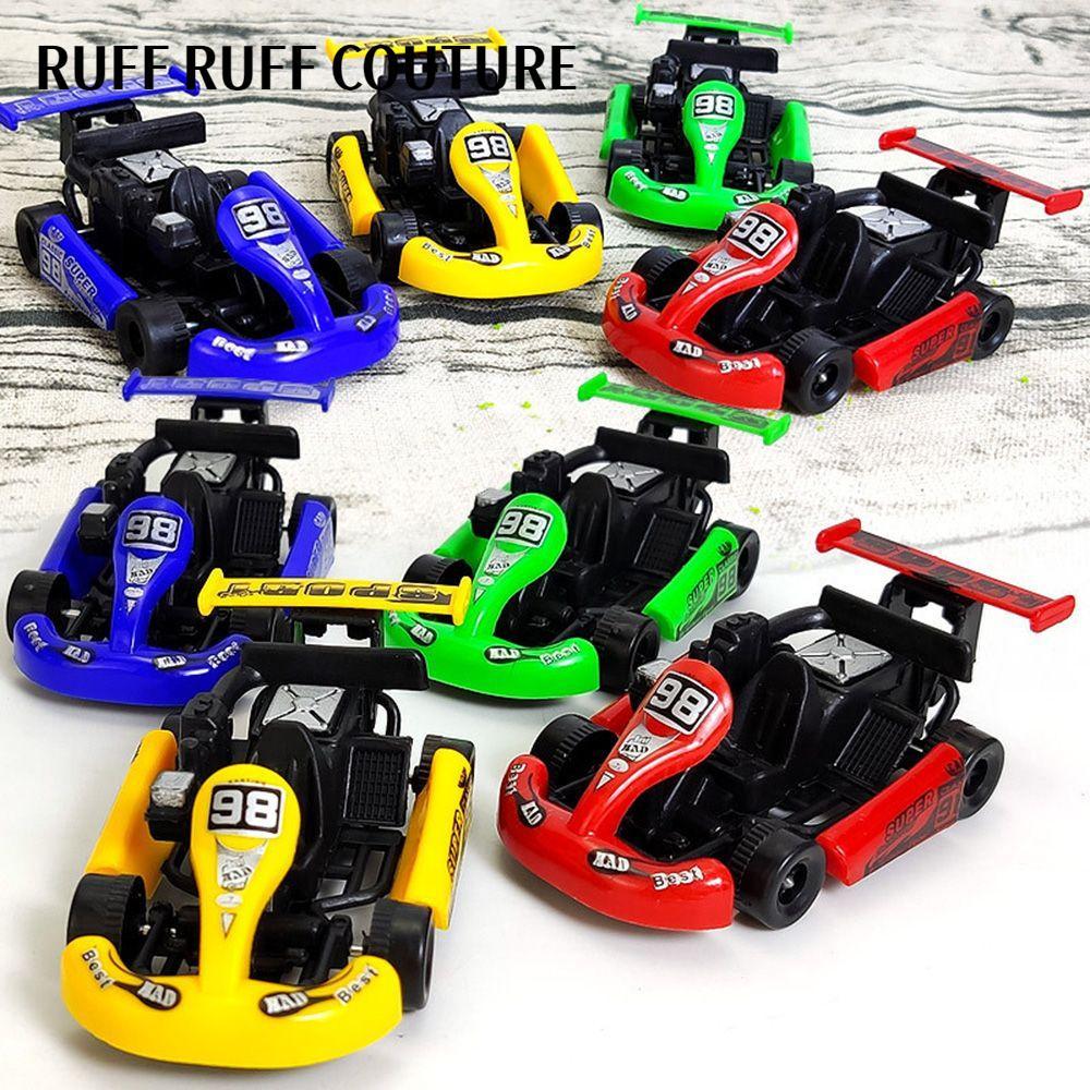 RUFF RUFF COUTURE 5 Chiếc Quán Tính Sở Thích Xe Ô Tô Mini Đồ Chơi Xe Go Kart