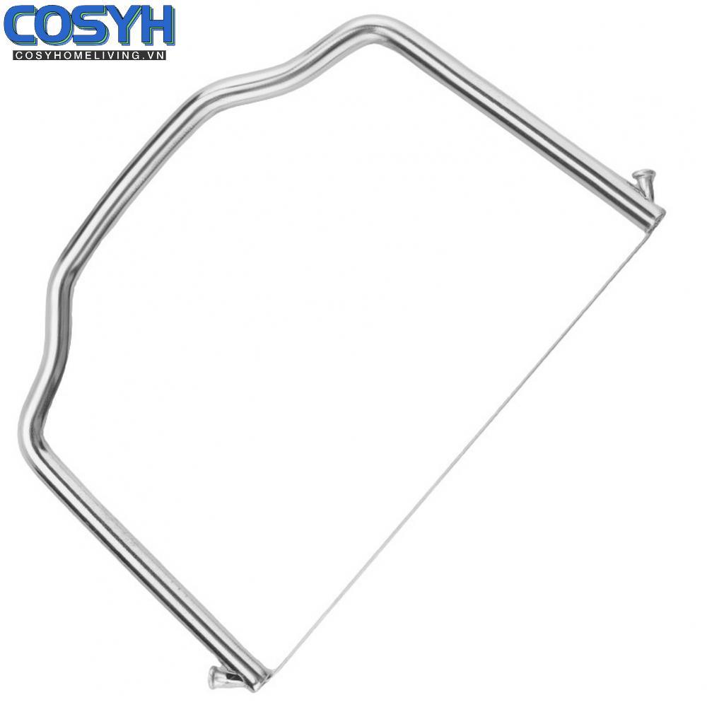 <cosyh>Stainless Steel Cheese Butter Foie Gras Slicer with Ergonomic Handle for Kitchen