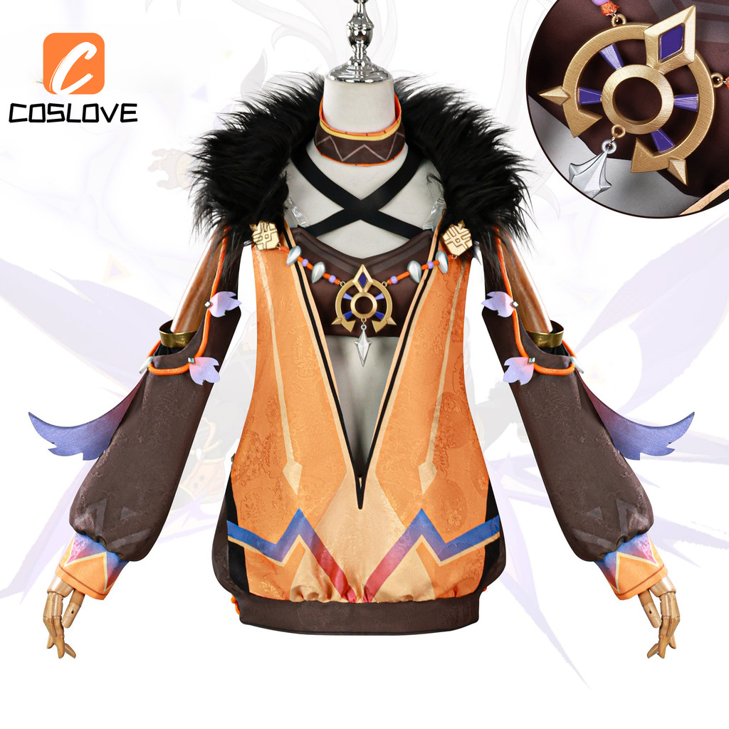 Anime Trò Chơi Genshin Impact Iansan Cosplay - Trang Phục Cosplay Đầm Tay Dài Cho Phụ Nữ