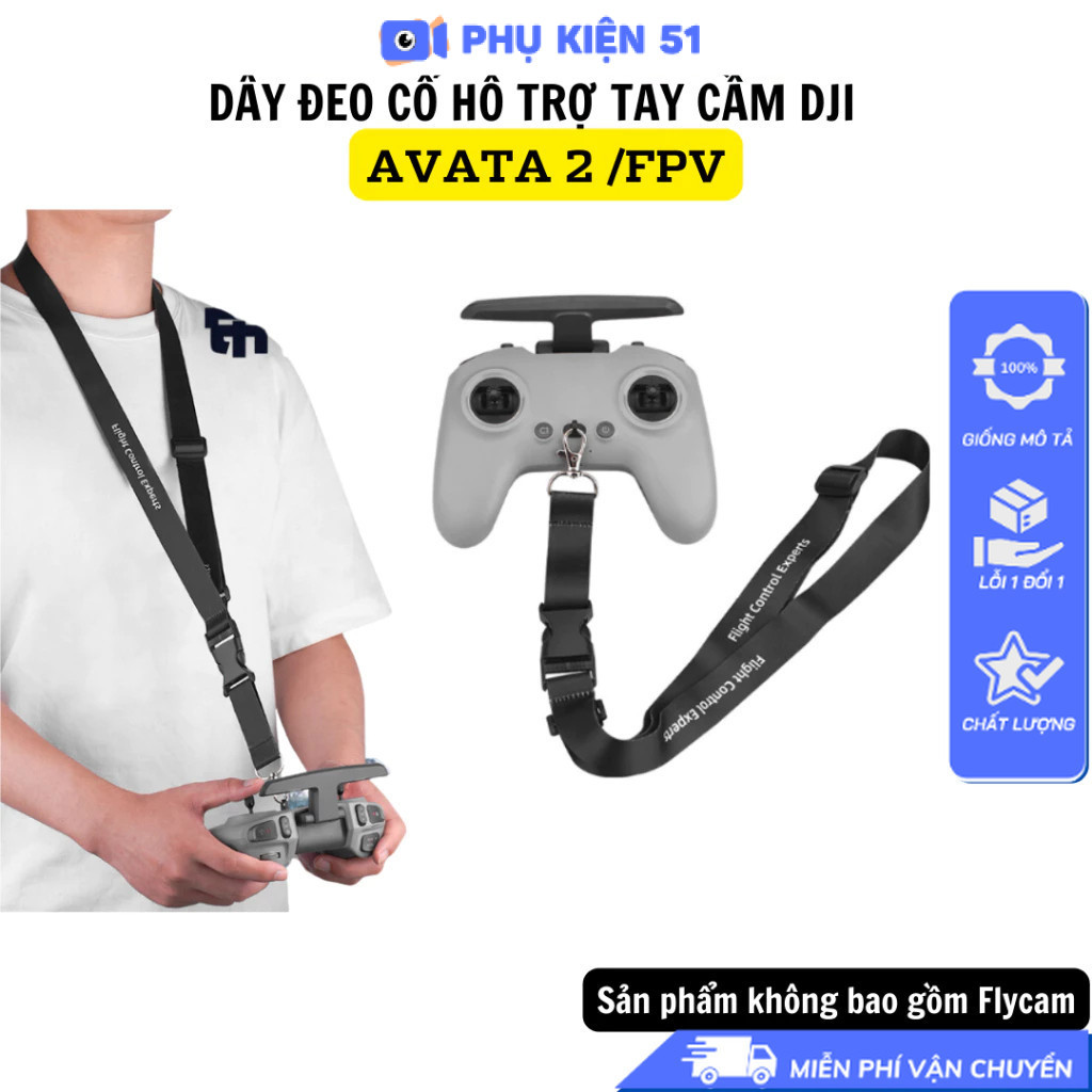 Dây đeo cổ hỗ trợ tay điều khiển AVATA 1 2 FPV Chống rơi chống thất lạc