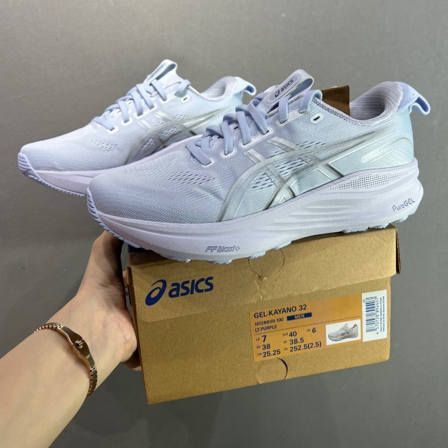Asics Gel Kayano 32 Giày Chạy Bộ Nam Nữ Kayano 31 Đệm Giày Thể Thao Nhẹ 1012B838-401