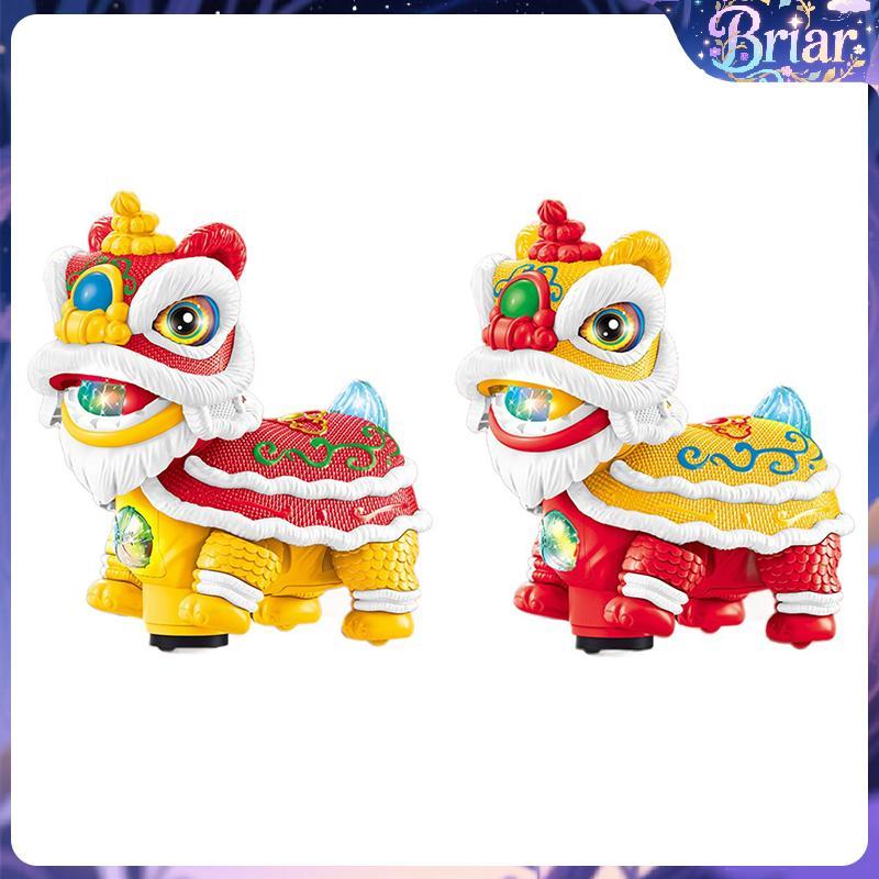 Cod Trung Quốc Lion Dance đồ chơi, điện Lion Dance với đèn và âm nhạc, vui lắc đầu Lion Dance đồ chơ