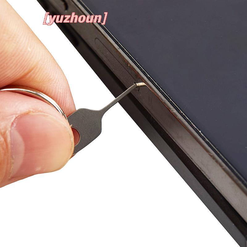 [yuzhoun] 5 Cái / bộ Thẻ SIM Eject Pin Dụng Cụ Chìa Khóa Kim SIM Khay Đựng Thẻ Eject Pin Cho Điện Th