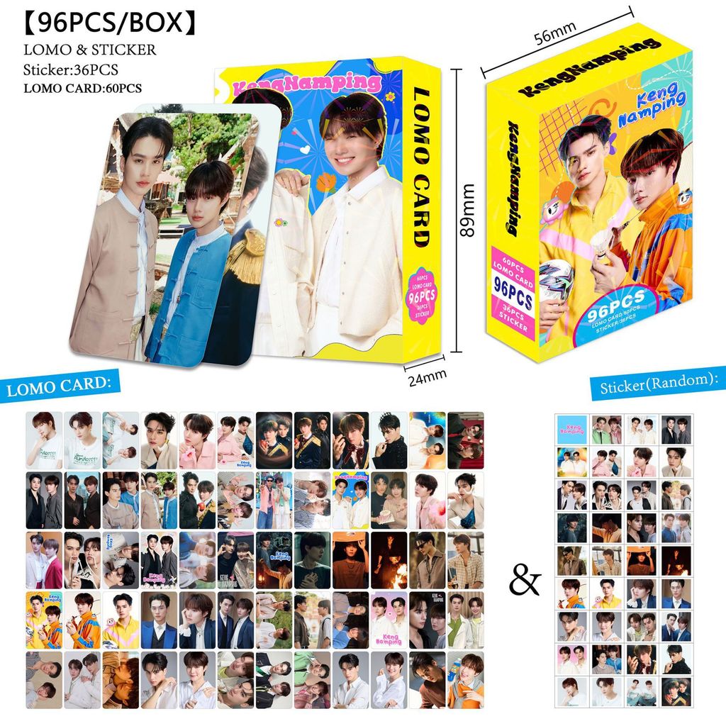 92-96 Chiếc Ngôi Sao Thái KengNamping DAOUOFFROAD GMMTV Khemjira Dòng Lomo Cards BrightWin TAYNEW JA