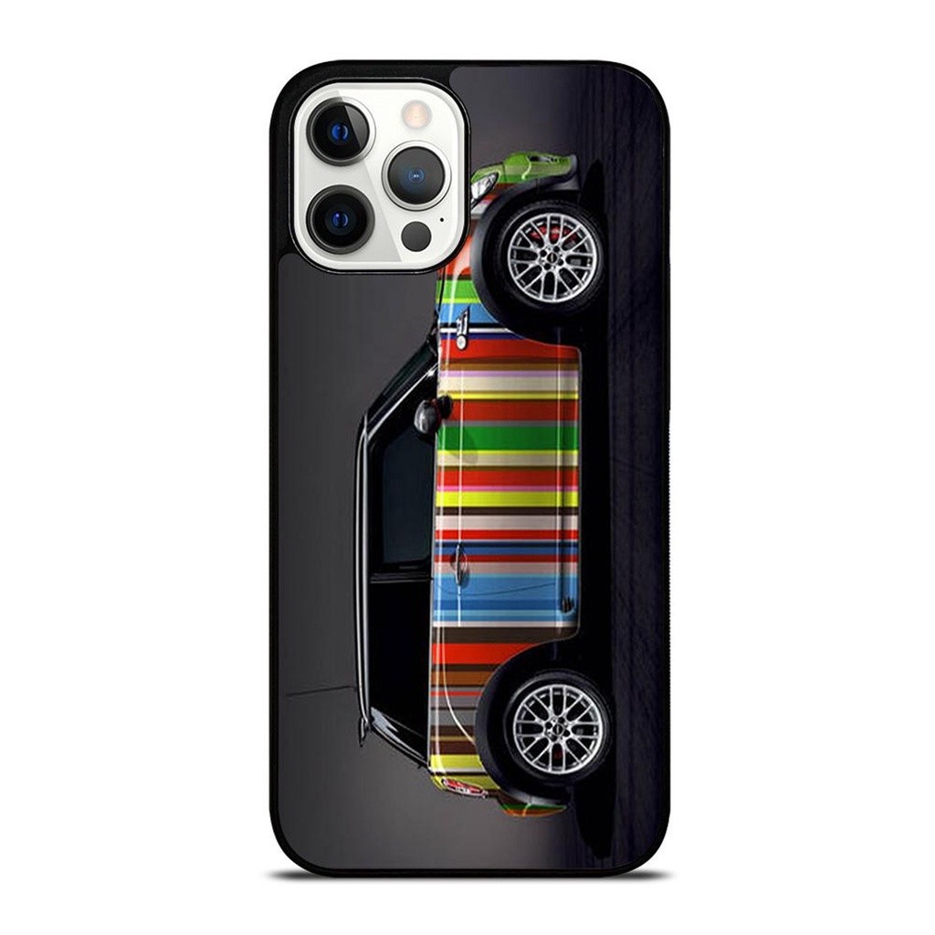 Ốp lưng Mini Cooper Paul Smith TPU IPhone Vỏ bảo vệ IP 17 16 Pro Max Plus