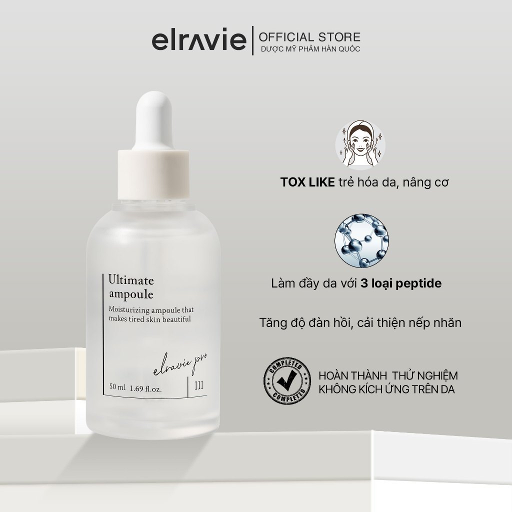 Tinh Chất Elravie Pro Ultimate Ampoule 50ml
