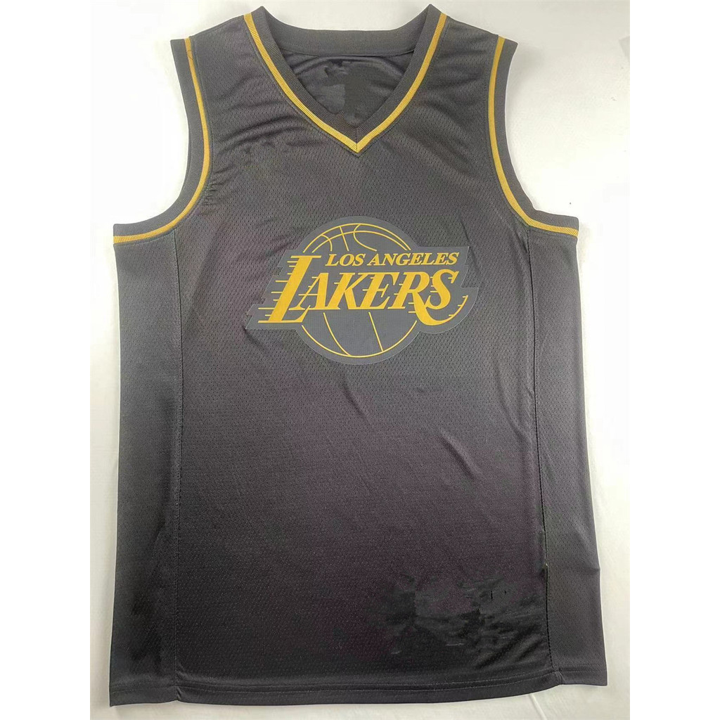 Nhiệt ép vàng đen Lakers23James JAMES bóng rổ người đàn ông áo bóng rổ Mỹ Áo bóng rổ