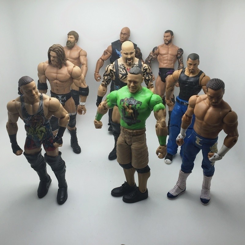 Đồ trang trí di động Inch Wrestler Wrestler Doll Trẻ em 7-10