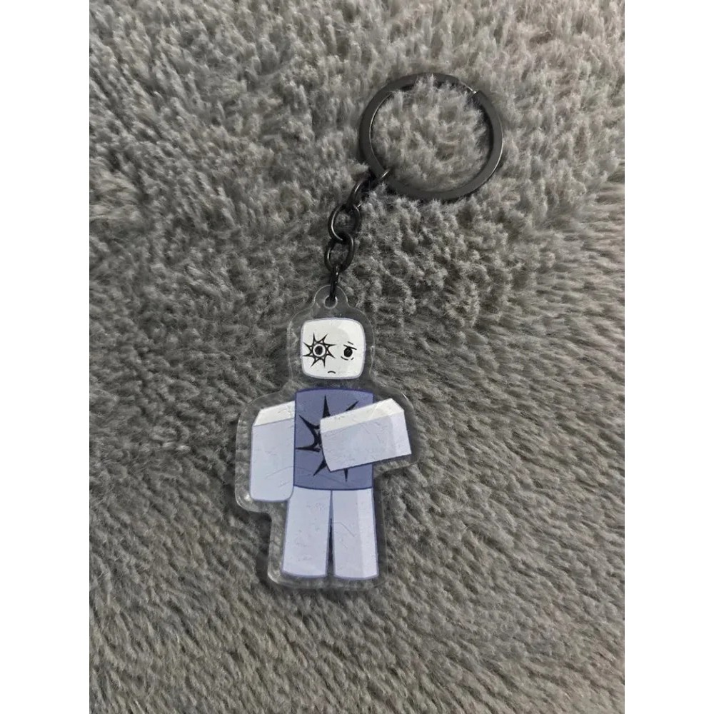 Móc khóa Roblox nhân vật Broken Spawn Let Him Go Mica Acrylic in 2 mặt sắc nét phụ kiện trang trí ba