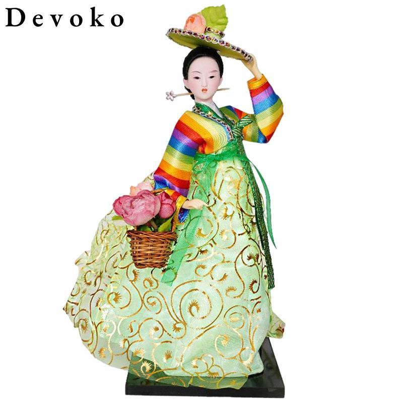 Devoko Geisha Hình Hanbok Geisha Búp Bê Nữ Nhân Vật Geisha Cô Gái Sưu Tập Nhân Vật