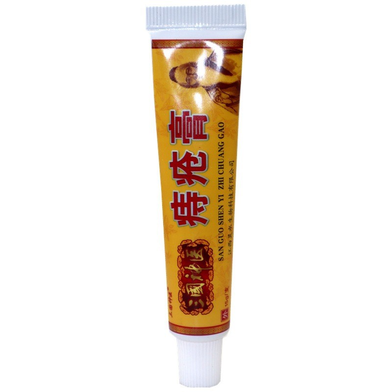 Hàng sẵn có Vận chuyển nhanh Hàng có sẵn Kem trị bệnh trĩ Three Kingdoms Magic Doctor 15g / pc Kem t