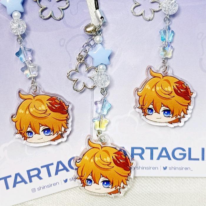 shinsiren - GENSHIN IMPACT CHARM PHONE STRAP CHILDE / TARTAGLIA