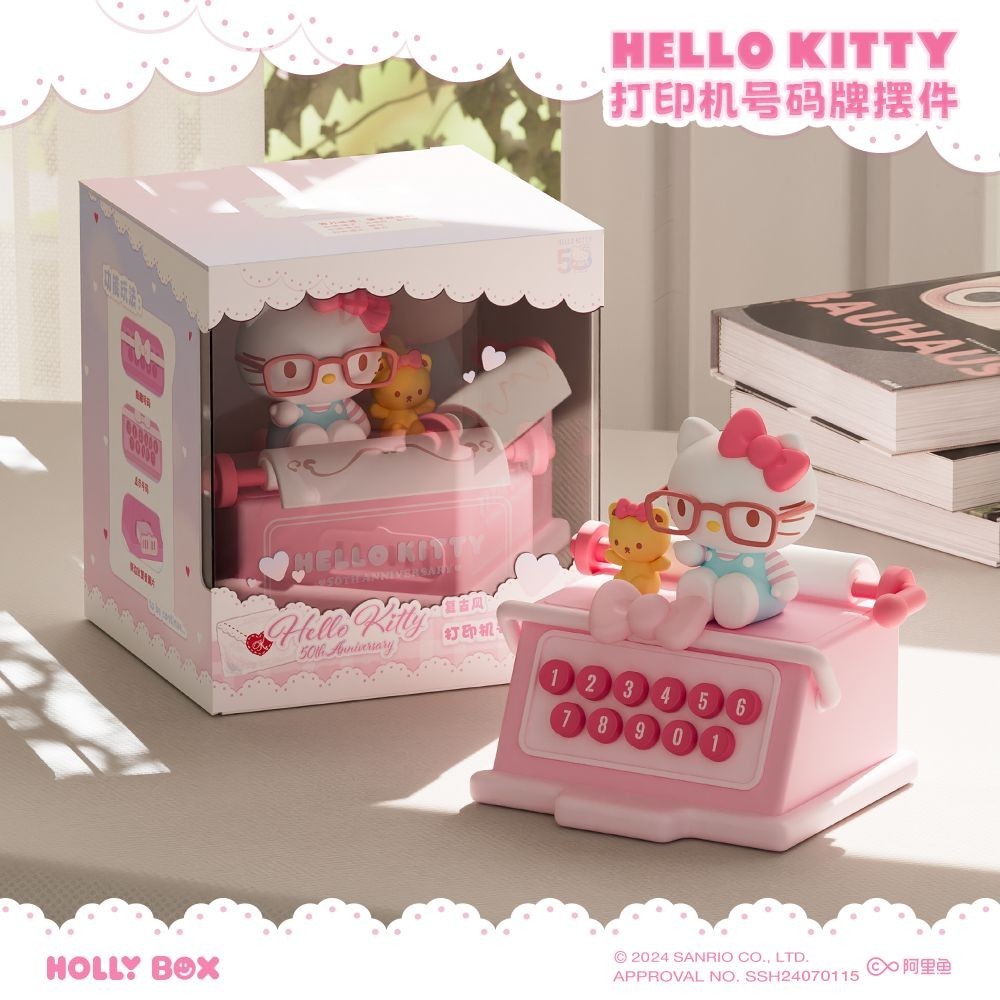Máy In Sanrio Biển Số Trang Trí Máy Tính Để Bàn Hình Ô Tô Hello Kitty Hello Kitty Món Quà Dễ Thương 