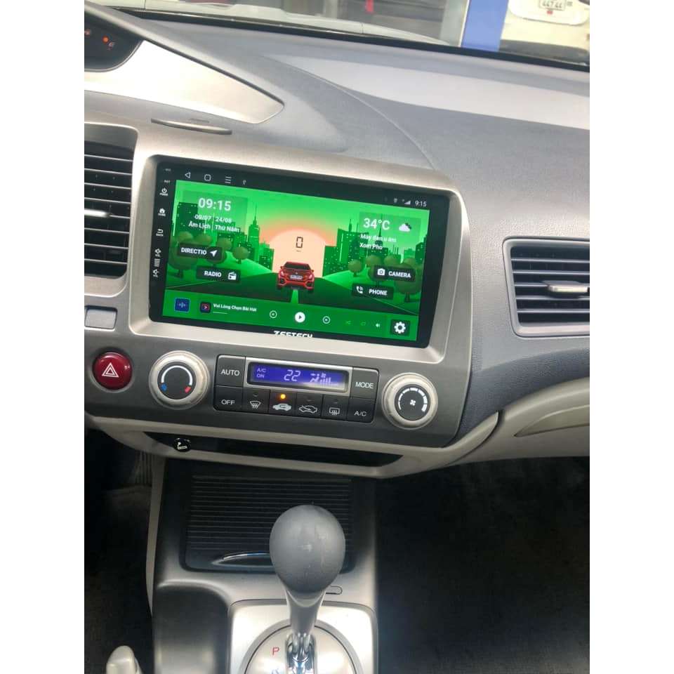 Màn Hình Android Zestech S100J Ram 2GB Rom 32GB Chip 8 nhân chính hãng