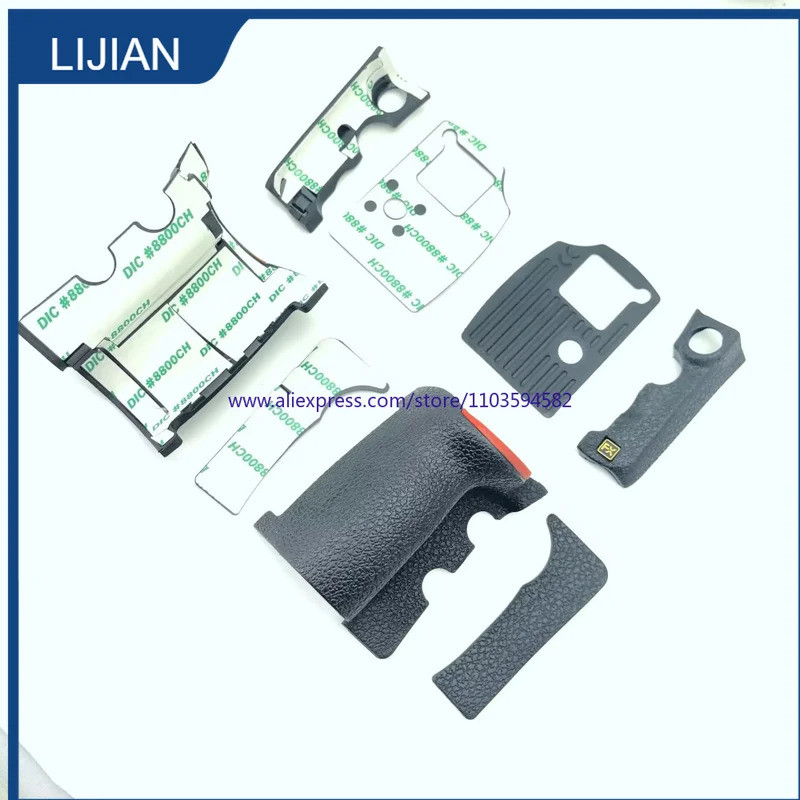 MỚI Chất Lượng Cao Cho Nikon D810 D810A Body Grip Đáy Phía Sau Ngón Tay Cái Mặt Trước FX Cao Su Bao 