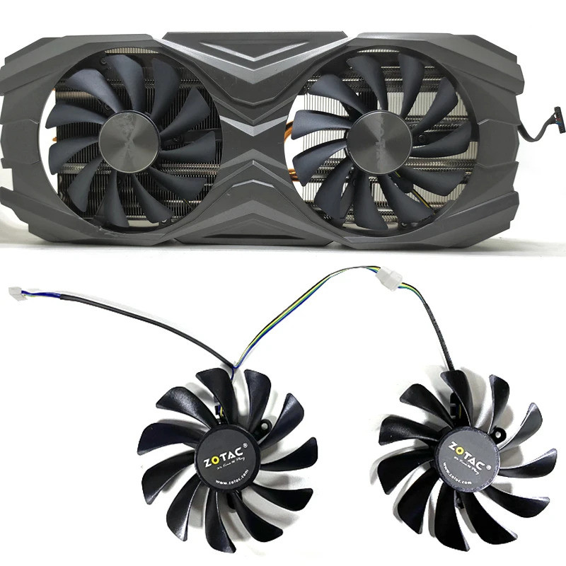 MỚI 95MM GAA8S2U GFM10012H12SPA 4PIN Quạt Làm Mát Thay Thế Cho ZOTAC GTX 1070 1080 Ti GTX 1070Ti 108