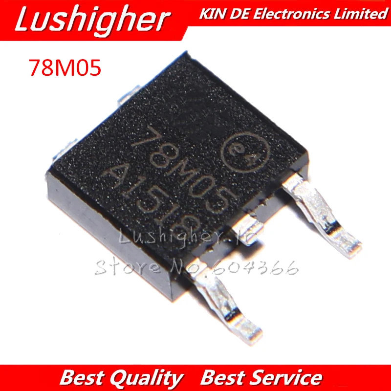 100 chiếc 78M05 TO252 L78M05CDT L78M05 TO-252 Mới Chính Hãng