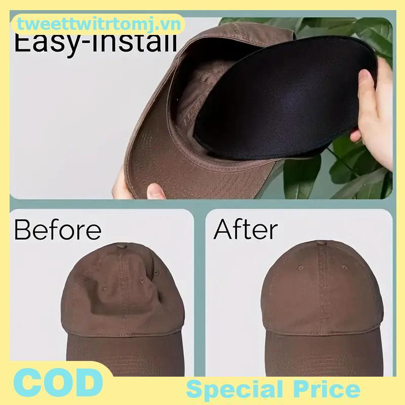 TOMJ - Mũ Bóng Chày Có Thể Điều Chỉnh, Pad Bông Cotton Hỗ Trợ Form Mũ