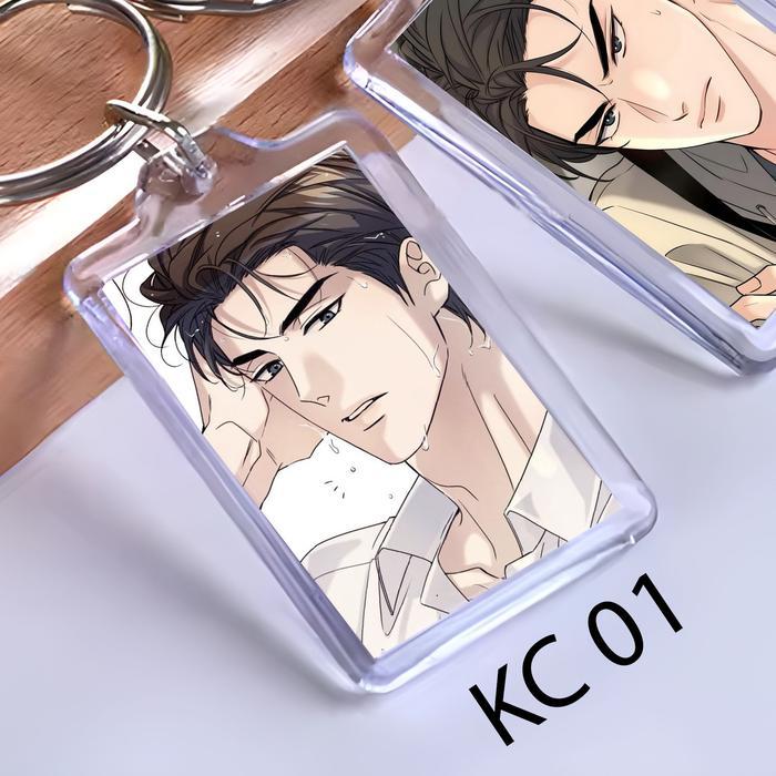 Keychain IAN RYU MANHWA MELTING POINT - Ganci MANHWA - Gantungan Kunci - IAN RYU MELTING POINT - KC0