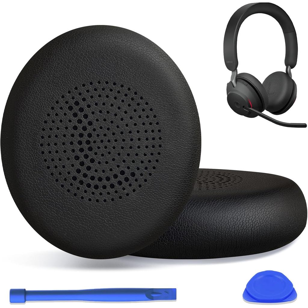 Miếng đệm tai thay thế cho Jabra Evolve2 65 (Evolve 2 65MS 65UC MS UC) / Evolve2 40 (40UC 40MS USB) 