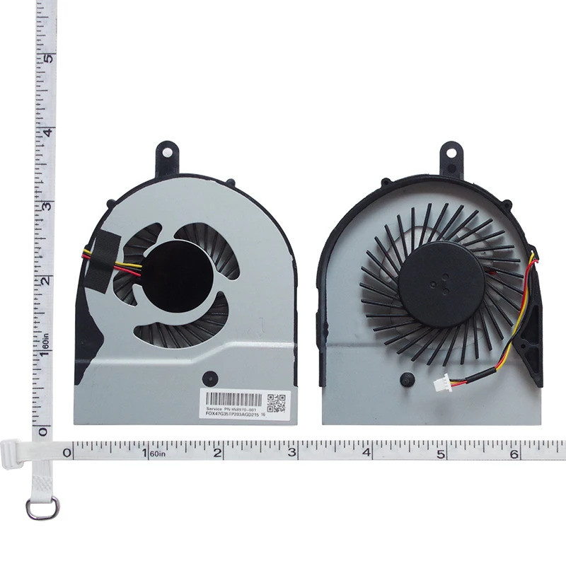 GZEELE MỚI Quạt Làm Mát Laptop Cho CPU Cooler Cho DELL inspiron 5558 5458 5459 5559 CPU Cooler