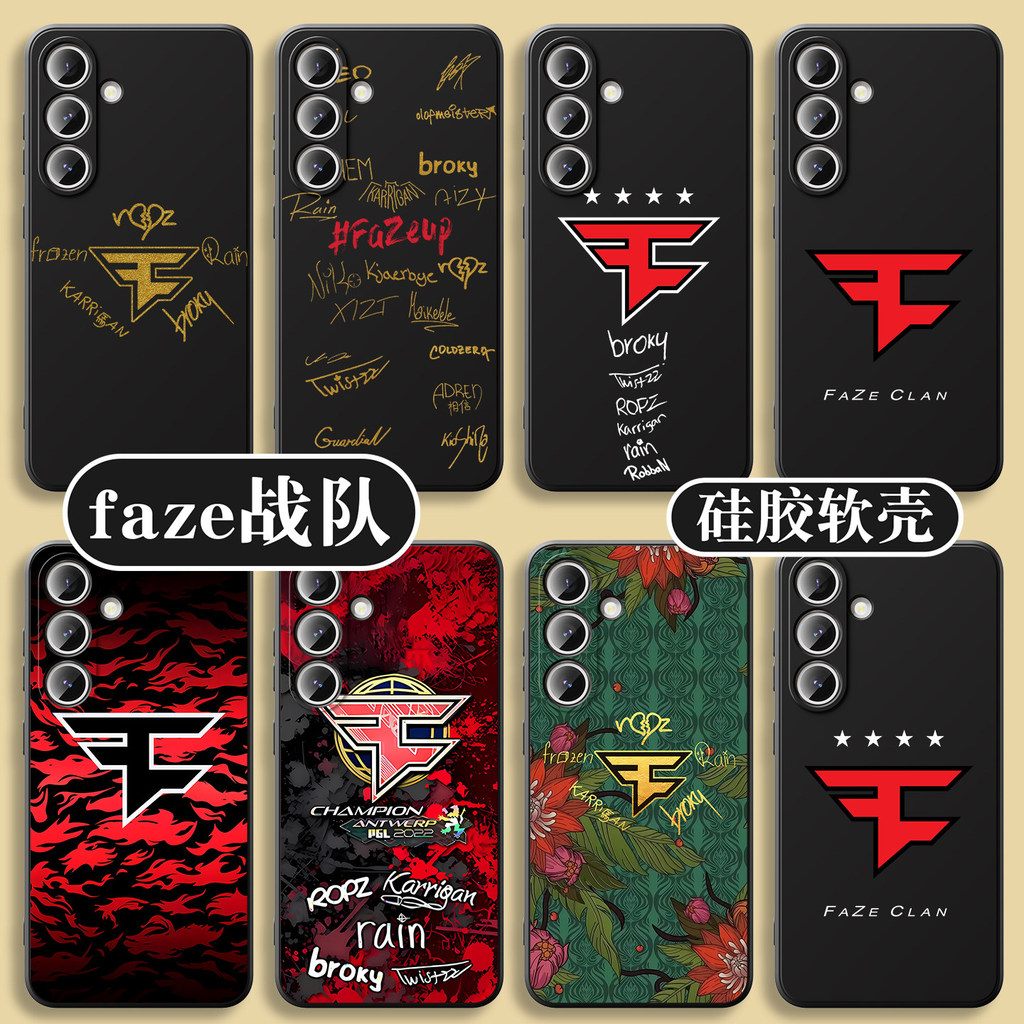 Faze Team csgo Ốp Điện Thoại Samsung S25ultra GalaxyS24 + Thích Hợp Cho S23plus Signature A56 Hàng H