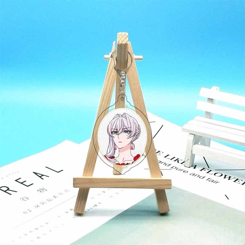 Anime "May I Ask for One Final Thing?" 6CM Acrylic keychain Julius von Pallistan Desktop decoration 