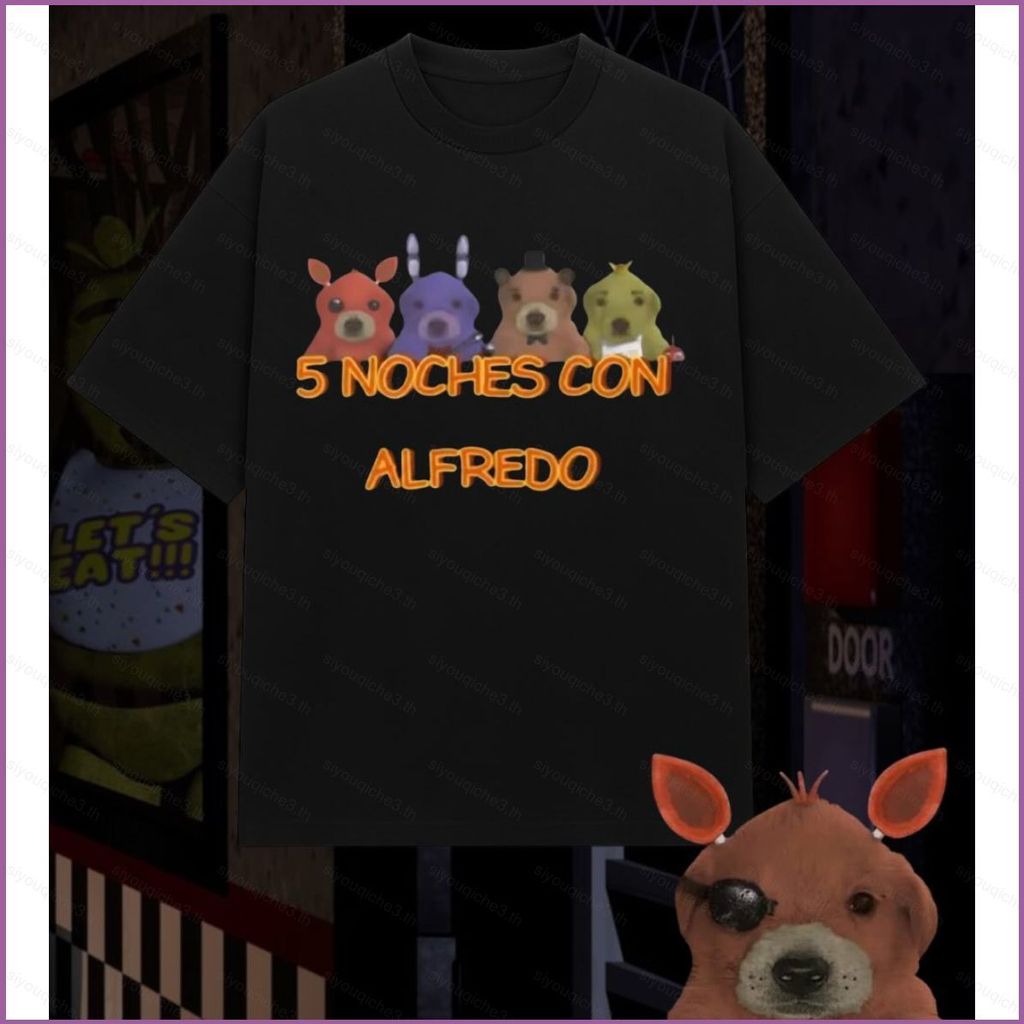 Áo thun ngắn tay Five Nights at Freddy's và Friday Night Funkin anime style