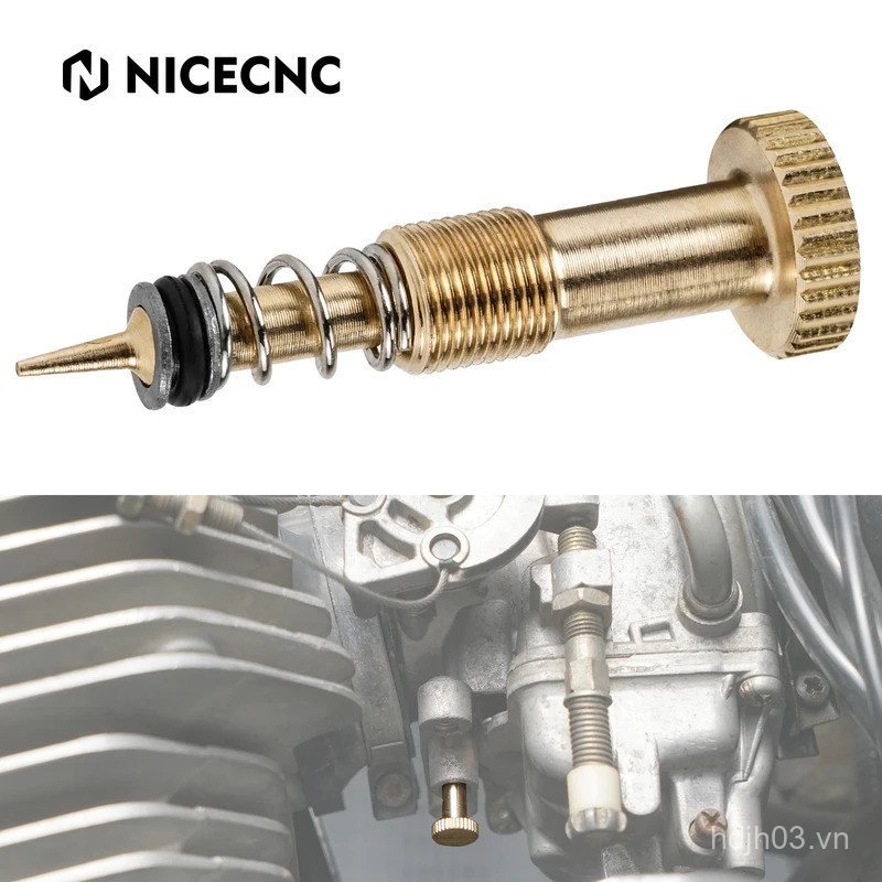 Dành Cho Xe Suzuki DR650S DR650SE Bộ Chế Hòa Khí Phi Công Hỗn Hợp Không Khí Vít Đồng Thau Mở Rộng Kh