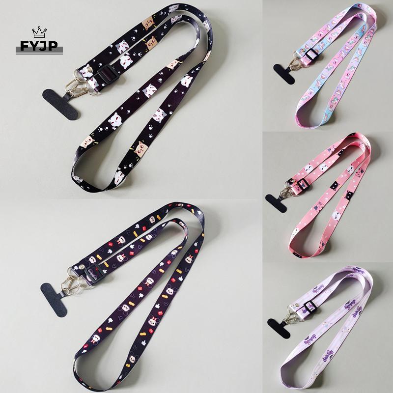 FEJP Chuột Minnie StellaLou Dây Điện Thoại Chống Mất Dây Đeo Ngang Dài Ne Dây Treo Camera Cho Huawei