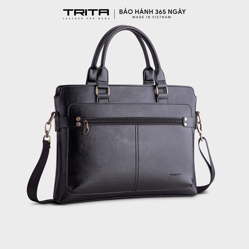 Cặp công sở Trita (Thời trang nam đa năng - Cặp da TCA12) Bagsmart