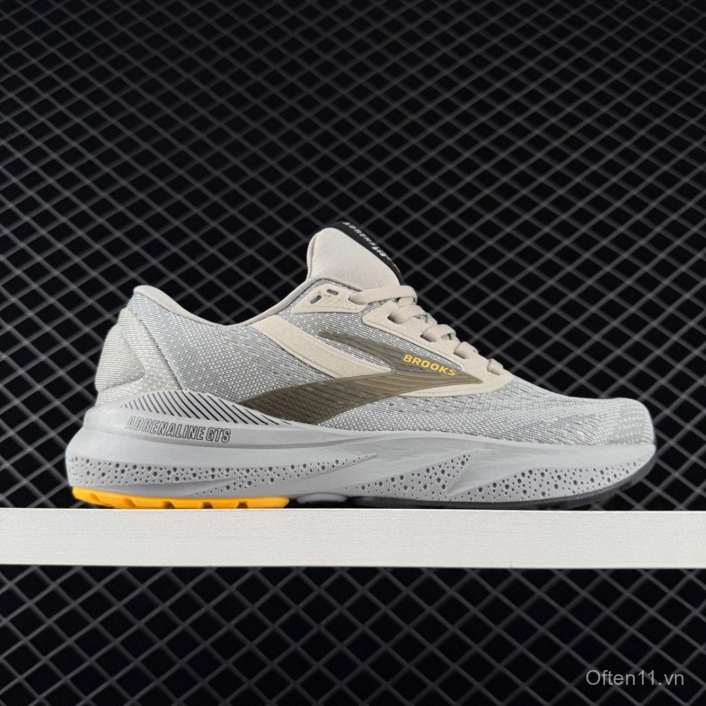 Giày chạy bộ Brooks Adrenaline GTS 24 Chính Hãng - Chất Liệu Lưới, Dành Cho Nam Và Nữ