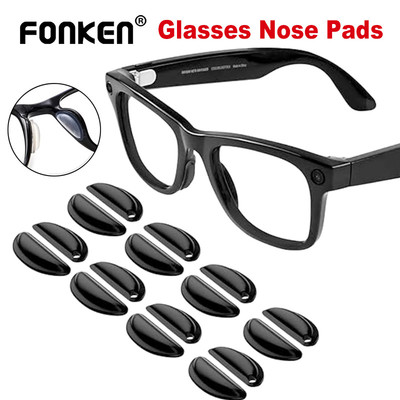 Fonken Miếng Lót Mũi Silicone Chống Trơn Trượt cho Kính Mắt