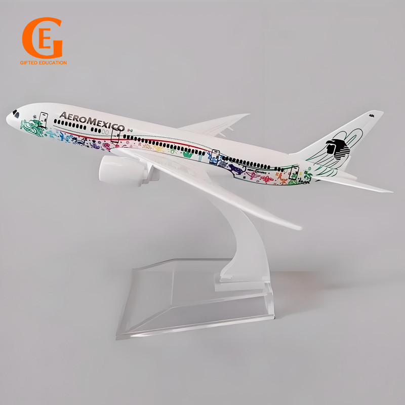 Diecast Kim Loại Aeromexico Boeing 787 Máy Bay Mẫu B787 Máy Bay Bộ Sưu Tập Đồ Chơi Quà Tặng