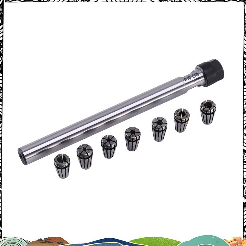 C10 Er8A 100L Collet Chuck Holder + 7 Cái Er8 Spring Collet Set hsihiipaiwi