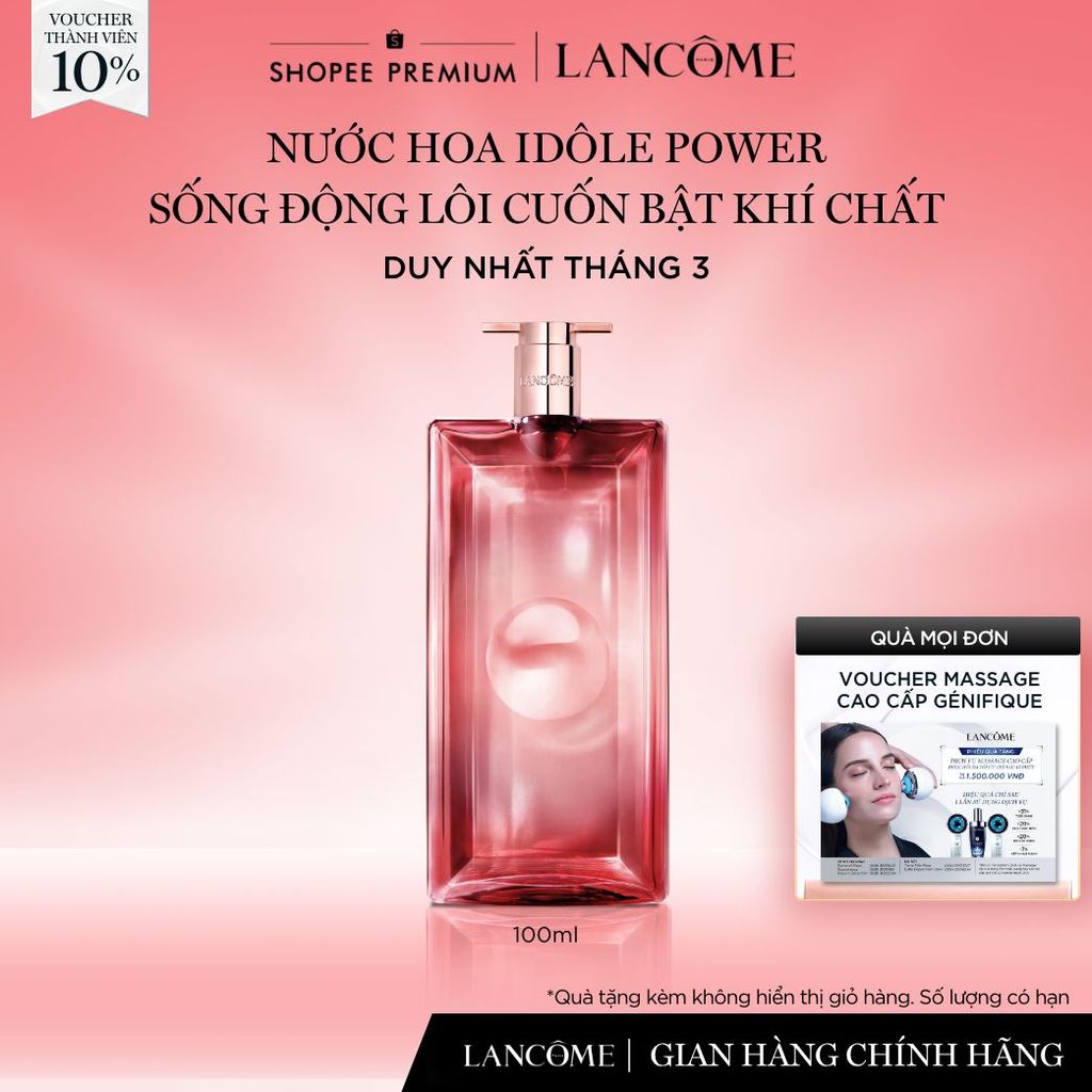Nước Hoa Lancome Idole Power Sống Động Lôi Cuốn Bật Khí Chất 100ml