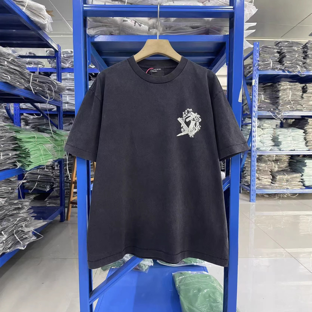 0086 FW26“Secrets of the United Nations“erd Vintage washed short-sleeve loose casual shirt for both 