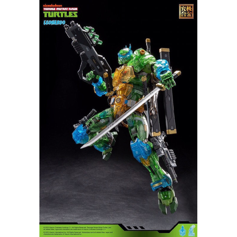 🌟 MÔ HÌNH HEATBOYS - NINJA TURTLES LEONARDO MECHA - ACTION FIGURE.