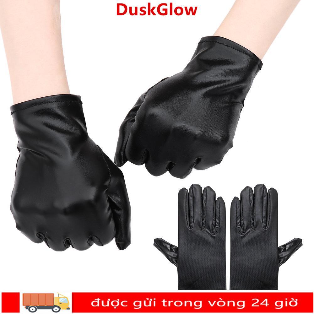 Găng tay da DUSKGLOW Gothic Hip-Hop Dance Gothic Punk Dress Up