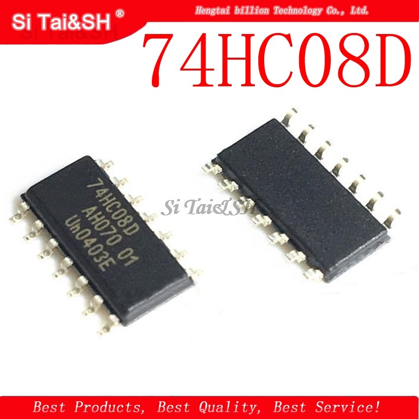 10 Cái / lô 74HC08 74HC08D SN74HC08DR SOP14 SN74HC08D HC08