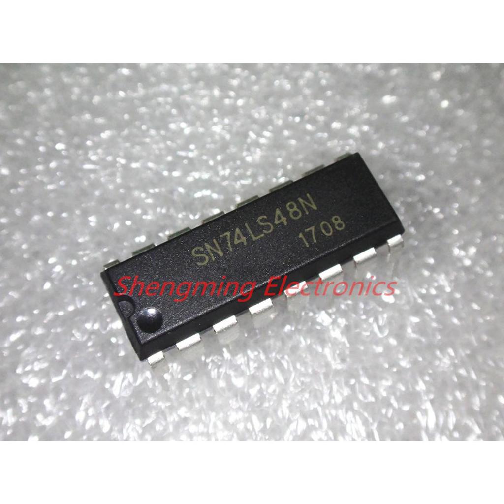 10 Chiếc 74LS48 SN74LS48N HD74LS48P DIP-16 Mạch Tích Hợp