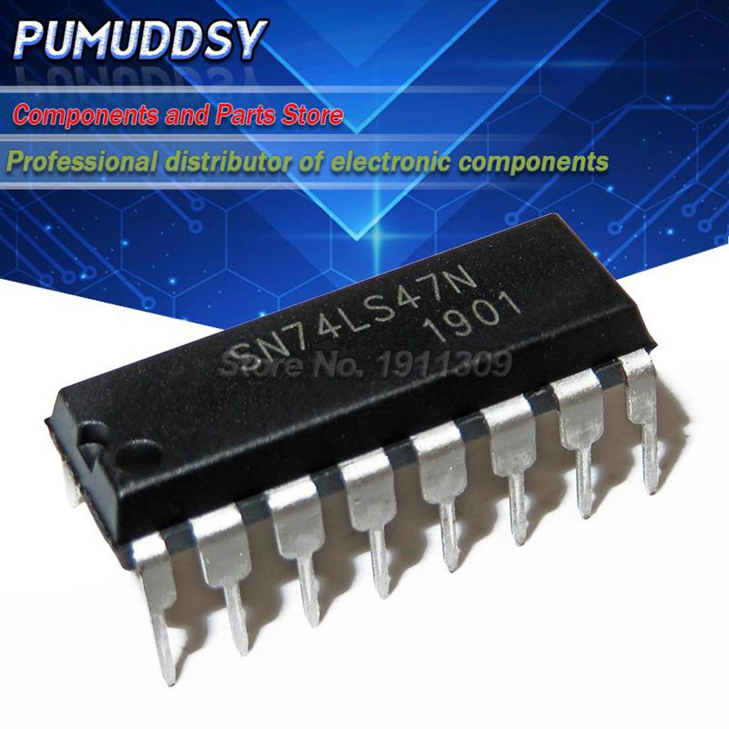 10 Chiếc 74LS47 SN74LS47N 74LS83 74LS85 74LS112 SN74LS112N 74LS138 SN74LS138N 74LS145 SN74LS145N