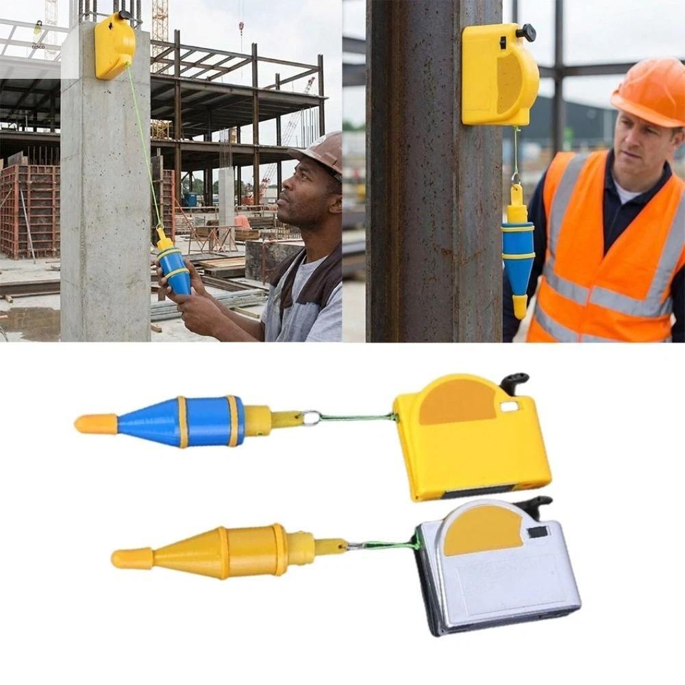 Dụng cụ đo độ dọc DISCO, Plumb đo đa chức năng từ tính Bob, Plumb Line Trang trí xây dựng chuyên ngh