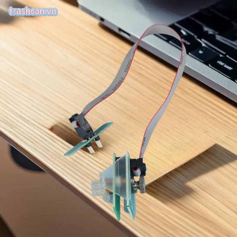 Bộ chuyển đổi Tr 8Pin Bộ chuyển đổi đọc dữ liệu chống trộm Kẹp 8 dòng SOP8 Kẹp kiểm tra Hỗ trợ XPROG