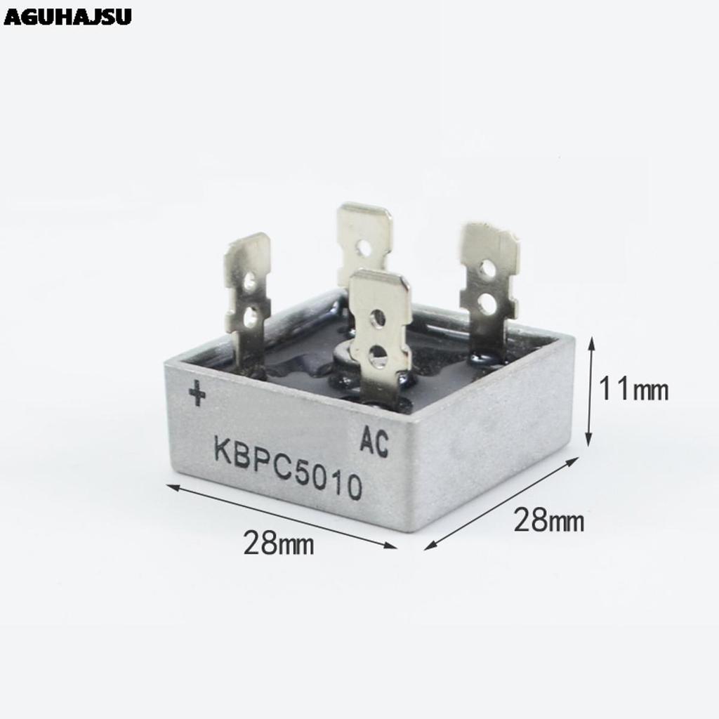 1 Cái KBPC5010 50A 1000V Diode Cầu Chỉnh Lưu kbpc5010