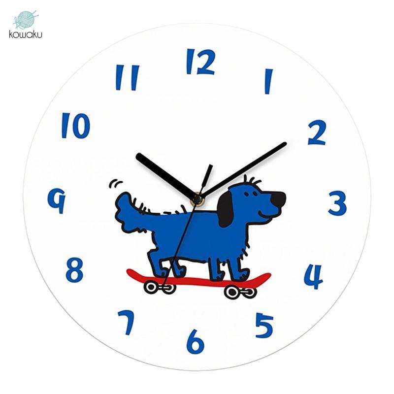 Kohaku WallClockinTheShapeofA, DecorativeClock, Creative, BeautifulAndElegantRoundSilentWallOrnament